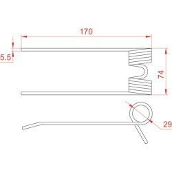 Rinktuvo dantis Feraboli 18P0003N