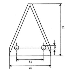 Tiekimo vagono peilis Himel FM08111