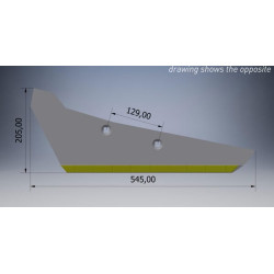 Cukrinių runkelių karbido noragėlis R0501DCN
