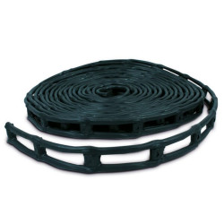 Ištisinis grandinės įtempiklis, juoda guma, L 10 m PL10837