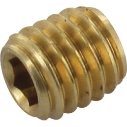 Reguliavimo varžtas M5 L  5 mm 0,4 mm BR SSM5504BR