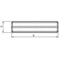 40 x 36 veleno ilgis  280 mm PD91703179042