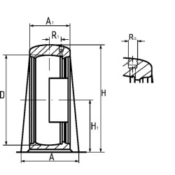 Korpusas SKF 7500SYF506
