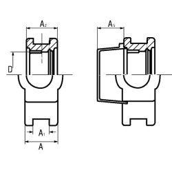 Guolio korpusas 7500TU505M