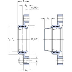Guolio korpusas 7500FYTBK504