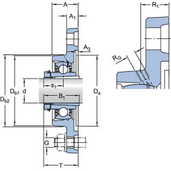 Guolių mazgas FYTJ50KF