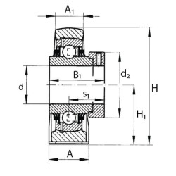 Korpuso blokas SY SKF SY45FMSKF