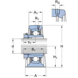 Rutulinis guolis SYJ65KF