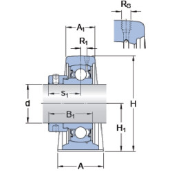 Korpusas SYF SKF SYF20FMSKF