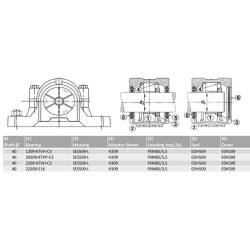 Plummer bloko padalintas korpusas SES509L