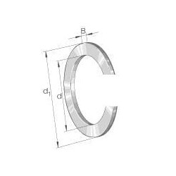 Užspaudžiamas žiedas SP40