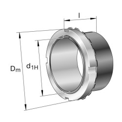 Adapterio įvorė su veržle H2305
