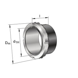 Adapterio įvorė su veržle H3132