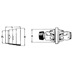 Apsauginis kūgis SC25 L188 2480 850002