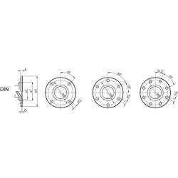 Kardaninis velenas 01-075-010 L350 EDS010750350E