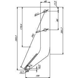 Vagotuvas, dengtas 40x10 L269 RRT18198