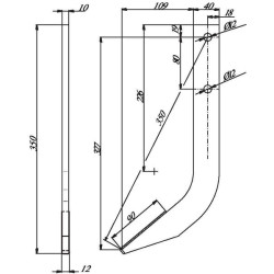 Vagotuvo noragai, dengti 40x10 L350 RRT3700