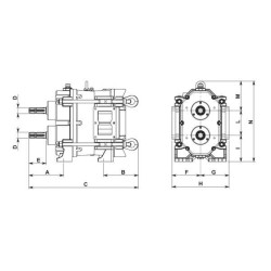 BR-EVO siurblys 283 tiesioginis B.P. BREVO260D
