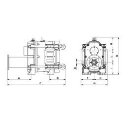 BR-EVO siurblys 283 hidraulinė pavara B.P. BREVO260H