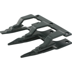 Trigubas kreipiamasis pirštas, 12/24 mm, raudonas 1071501