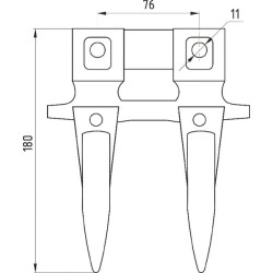 Finger Double N.H. 80379720