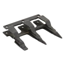 Trigubas kreipiamasis pirštas, 12/22 mm, juodas 1071201