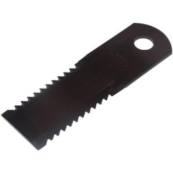 Rotacinis šiaudų smulkintuvo peilis 173x50x4mm Ø 18mm 281440N