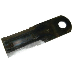 Rotacinis šiaudų smulkintuvo peilis 175x50x4mm Ø 20mm 0007557840KR