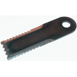 Rotacinis šiaudų smulkintuvo peilis 173x50x4mm Ø 18mm 281412Z