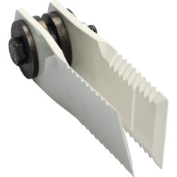 Šiaudų smulkintuvo peilių komplektas, susuktas, kietai padengtas 53396