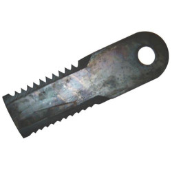 Rotacinis šiaudų smulkintuvo peilis 170x50x5mm Ø 18mm 281445N