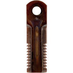 Rotacinis šiaudų smulkintuvo peilis 175x50x4,5mm Ø 20mm 281415Z