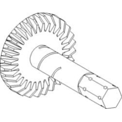 Krumpliaračio velenas AV103526