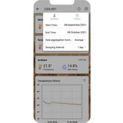 Belaidis grūdų ir sėklų temperatūros matuoklis CSSTM