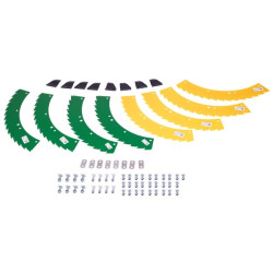 Pjūklo ašmenų rinkinys 2 rotoriams, lazeriu dengtas, mažo skersmens rotorius LCA79040KR