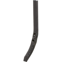 Kultivatoriaus kaltelis 500x40x20 mm, grūdintas, lenktas, 2 skylių, tinka Horsch 00311113KR
