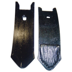 Kultivatoriaus kaltelis 275x80x12 mm, grūdintas, lenktas, 1 skylė, tinka Horsch 34060850CKR