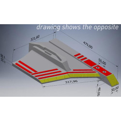Puresnio dirvožemio purentuvo kaltelis RH karbidinis 654WM1CN