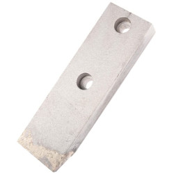 Kultivatoriaus kaltelis 230x70x30 mm, grūdintas, plokščias, 2 skylių, tinka Duro CP2507030CN