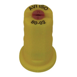 Oro įpurškimo antgalis AVI 80° 02 geltonas keraminis Albuz AVI8002