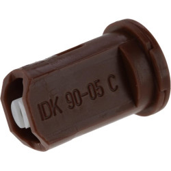 Oro įpurškimo antgalis IDK 90° 05 rudas keraminis Lechler IDK9005C