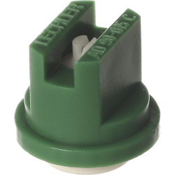 Plokščias vėduoklės formos antgalis AD 90° 015 žalias keraminis Lechler AD90015C