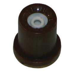 Tuščiaviduris kūginis antgalis TR 80° 05 rudas keraminis Lechler TR8005