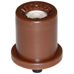 Tuščiaviduris kūginis antgalis TR 80° 05 rudas keraminis Lechler TR8005