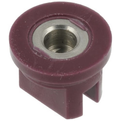 Plokščias vėduoklinis antgalis XR 80° 035 raudonai rudas nerūdijantis plienas TeeJet XR80035VS