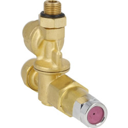 Dvigubas reguliuojamas žalvarinis antgalio laikiklis H1,2 P.1,5 F20003