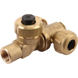 Antgalio laikiklis, žalvarinis, 2 padėčių, 1/4" sriegis, 0058440900