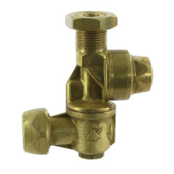 Antgalio laikiklis, žalvarinis, išorinis, 3 mm, M76360007