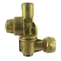 Antgalio laikiklis, vienas žalvarinis, išorinis, 1 M76310011