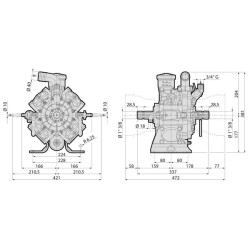 Siurblys AR 1064 AP C/SP SGC BlueFlex 16297AR